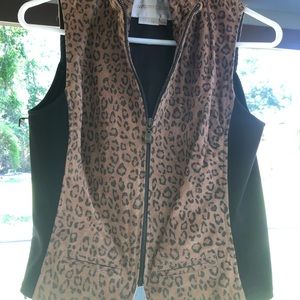 Leopard Vest